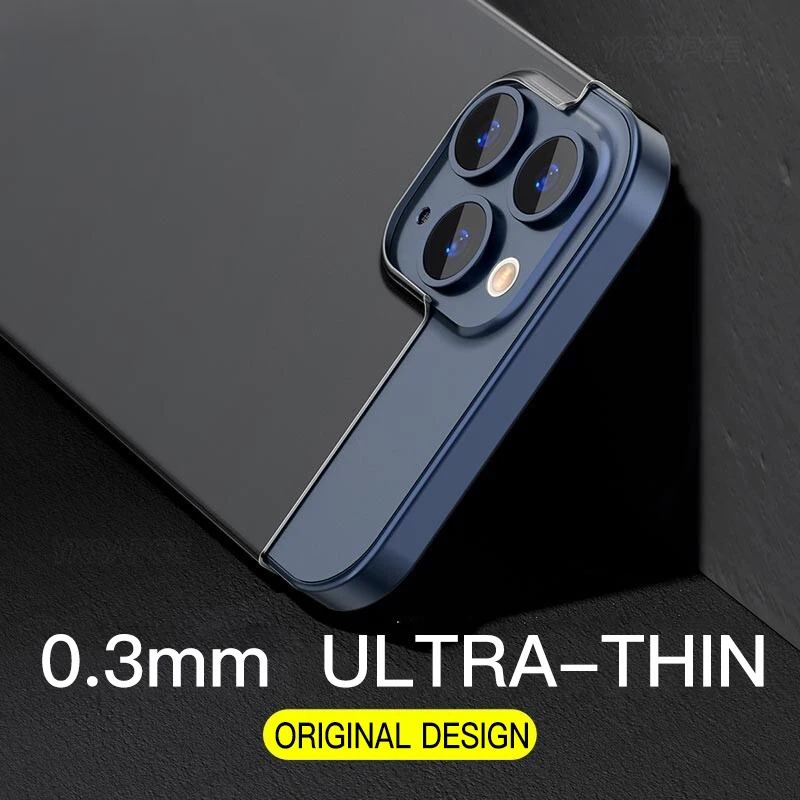 Colorful 0.3mm Ultra Thin Matte Case For iPhone 16 15 14 13 12 mini 11 Pro XS Max XR Translucent Hard Frosted Phone Cover