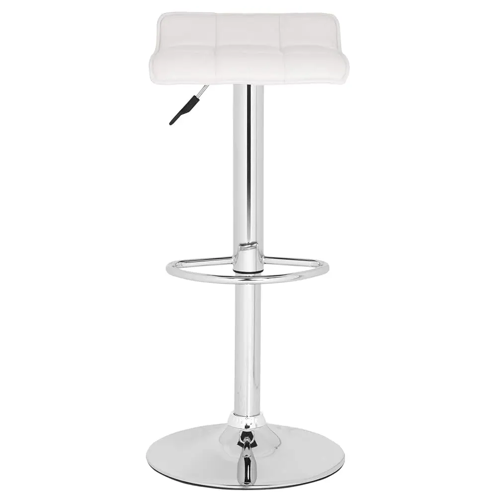 

Home Collection Lamita White Adjustable Swivel Gas Lift 22.4-30.9-Inch Bar Stool