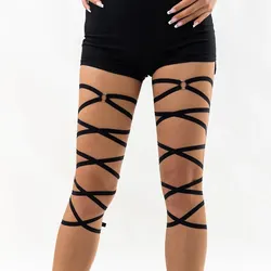 Sex Long Elastic Band Leg Chains for Women Trendy Hot Nightclub Thigh Chains Body Accessories 2024 Fashion Jewelry Female Gifts