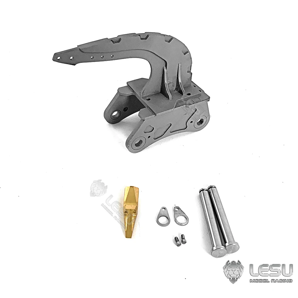 

LESU 1/14 Metal Curved Blade Ripper Spare for RC Hydraulic Digger Et35 Excavator Parts Th21576-Smt3