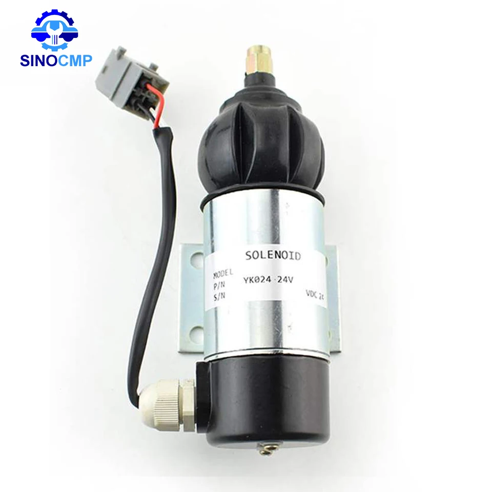 24V 872825 873754 1830592 872458 881969 New Fuel Shutoff Solenoid Valve for Perkins Volvo Penta