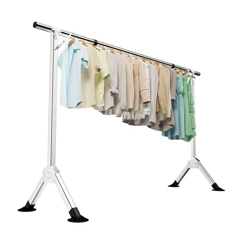 

Space Window Clothes Hanger Rack Balcony Adults Pants Accessories Drying Racks Saving Home Furniture