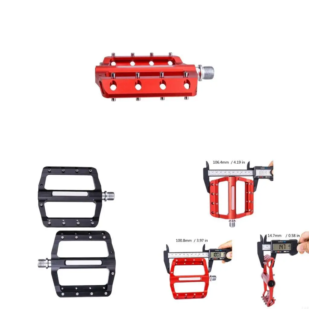 

2pack Light weight Bicycles Pedals Professional Cycling Pedals Road Bike Pedals for Enhancing Cycling Performances