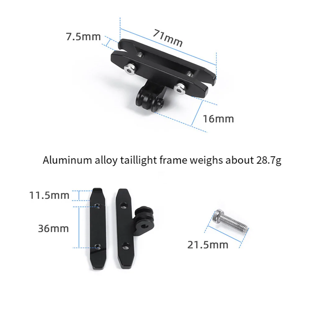 Best Bicycle Light Saddle Mount Bracet Holder for Magicshine RN120 Cameras Support Stand Cycling Bike Accessories