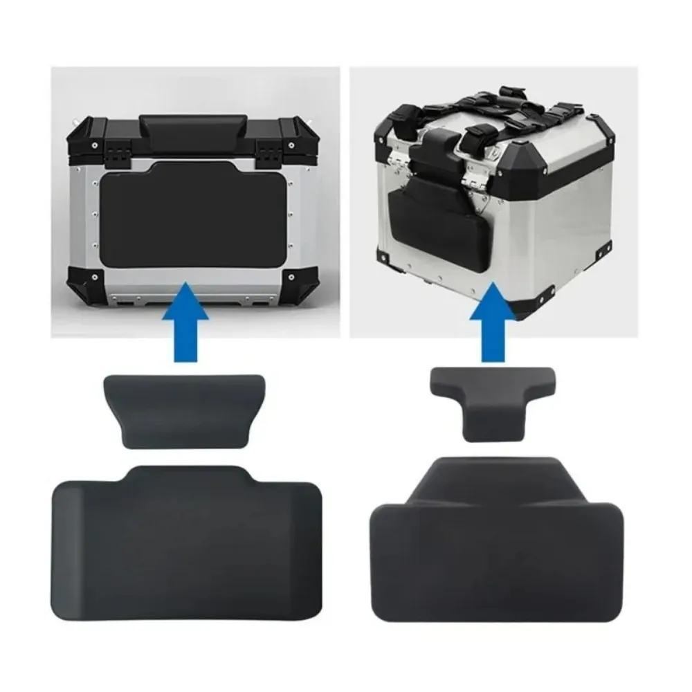 For 45L/55L Trunk1 Set Universal Motorcycle Rear Tail Top Luggage Trunk Tool Box Tailbox Helmet Case 3D Cushion Backrest Pad
