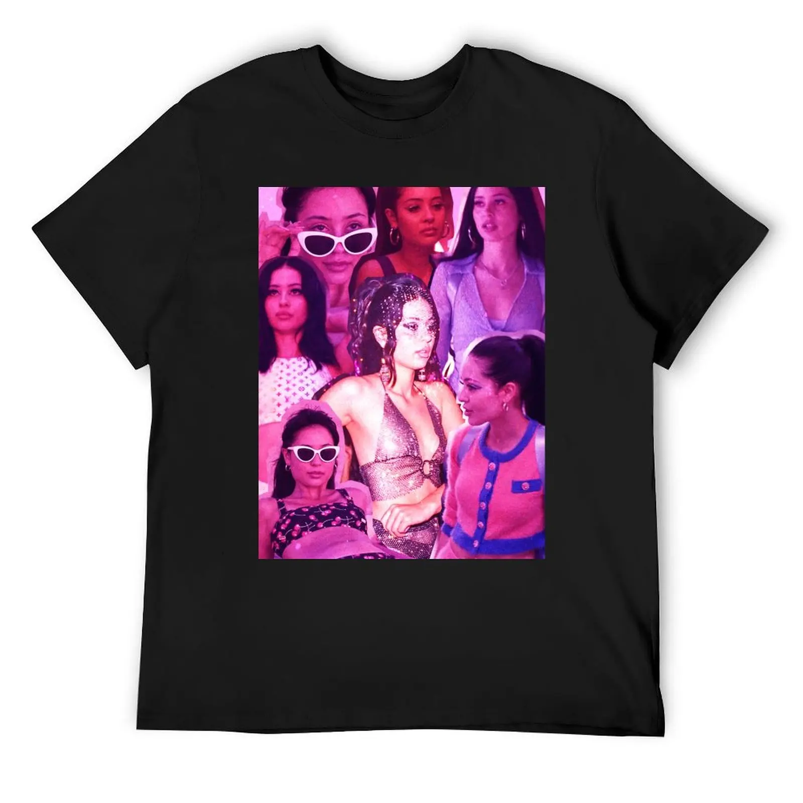 

Футболка Euphoria Maddy Pink Collage, футболки с рисунком, рубашки с рисунком, мужские рубашки с рисунком