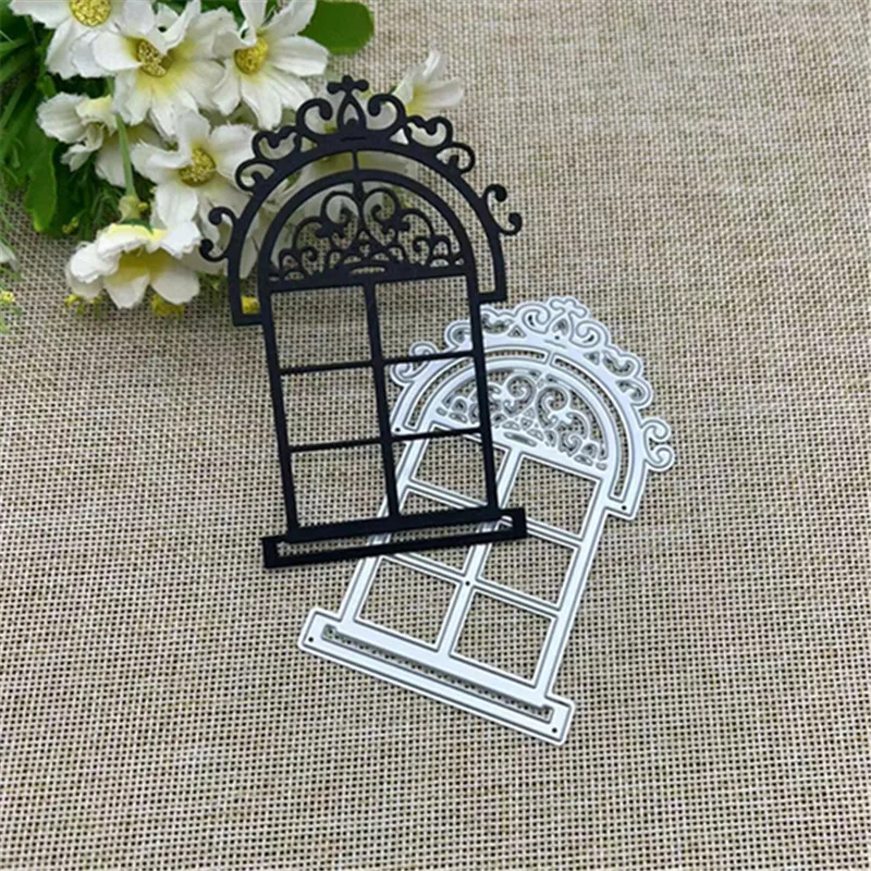 Window lace flowers Frame Metal Cutting Dies Stencils For DIY Scrapbooking Decorative Embossing Handcraft Template