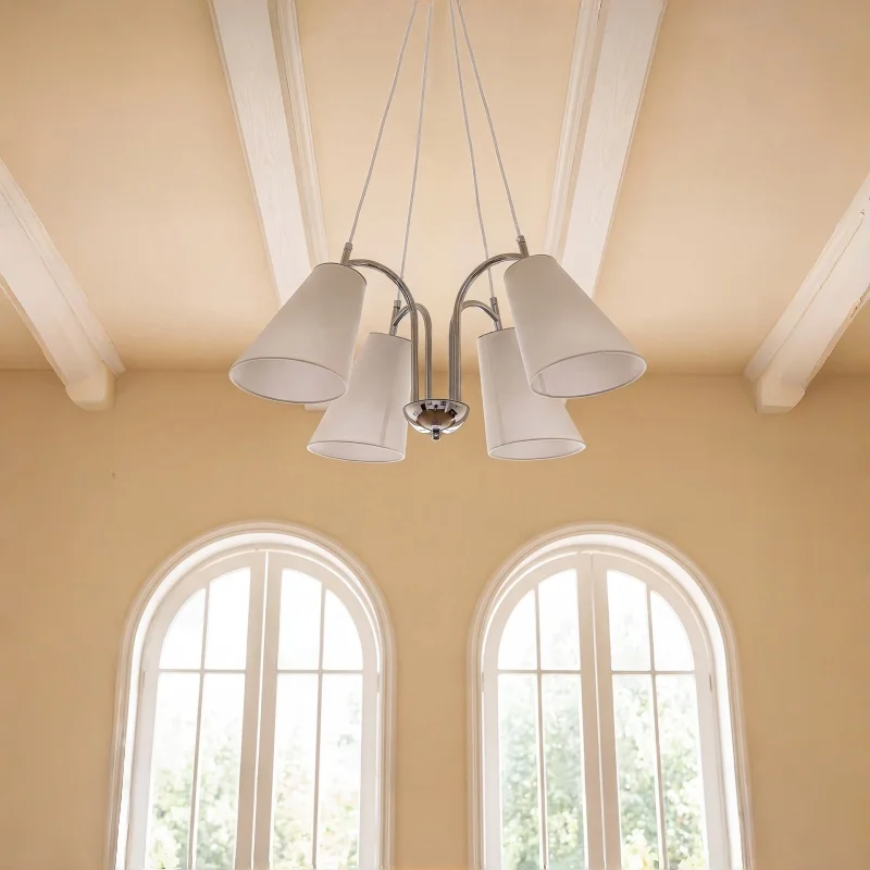 French Cream Style Bedroom Pendant Light New Retro High End Elegant Luxury Dining Study Room Ceiling Lamp Home Decor Changeable
