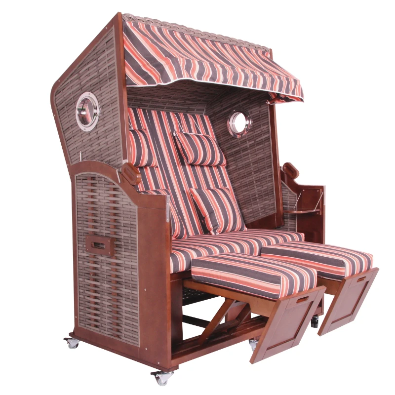 Folding Foldable Rattan Beach Chair