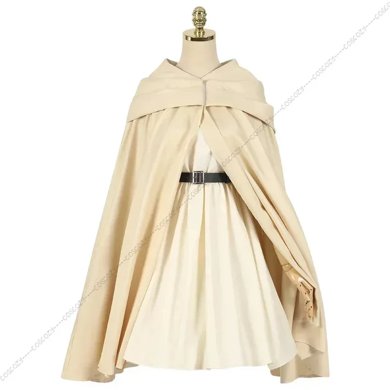 

qq023Frieren Beyond Journey's End аниме Frieren косплей костюм элегантное платье плащ парик повседневное ношение рождественские новогодние наряды