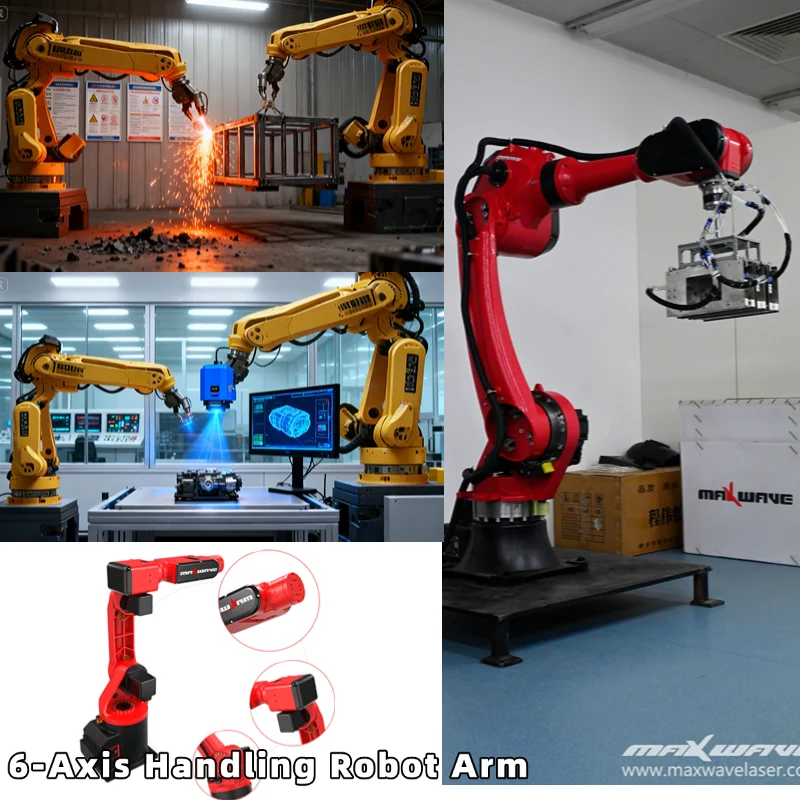 

Поддонирующий 6-осевой роботизированный манипулятор емкостью 20 кг для переноса материалов в коробке и интеграции системы автоматизации склада