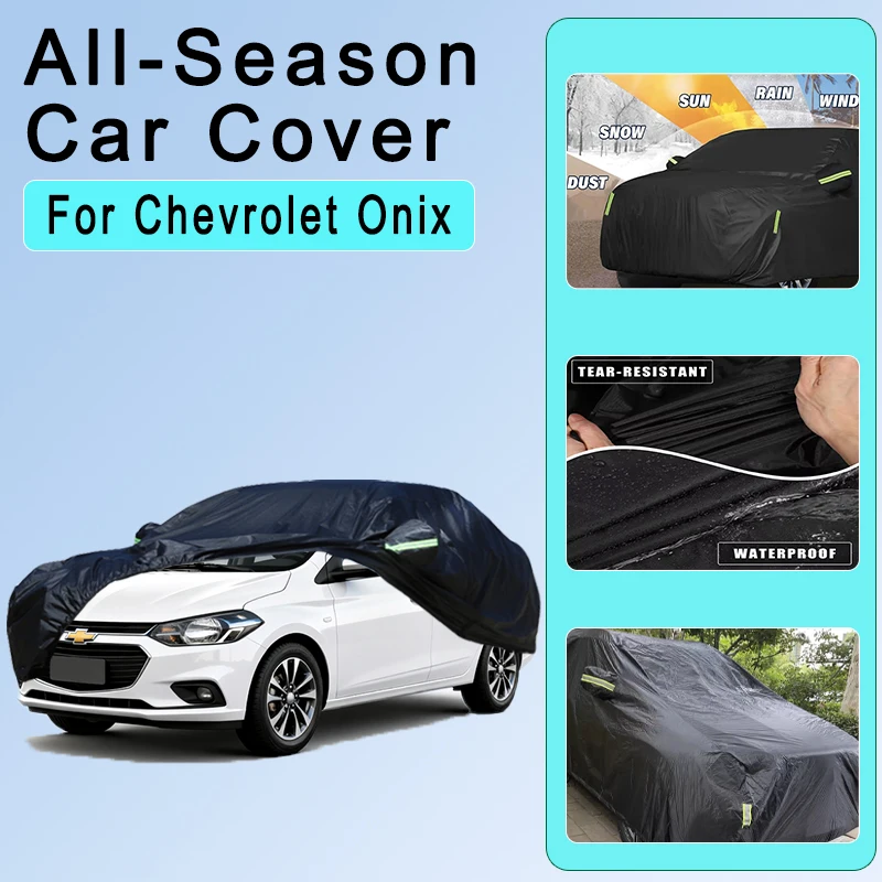 

Car Cover for Chevrolet Onix - Outdoor Full Protection, Waterproof Dustproof Heat-Resistant, All-Season Use Exterior Accessories