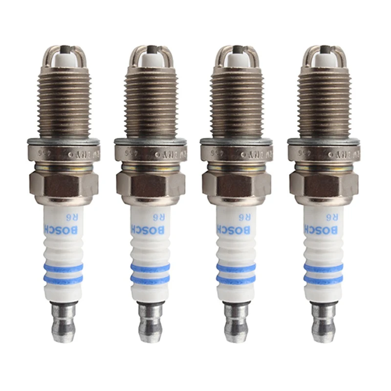 BOSCH 1/4/6pcs Nickel-Yttrium Copper Spark Plug for AUDI 100(C4) 80(B4) BMW 3(E36E46) MINI Logan OPEL RENAULT 12129063428 59622J