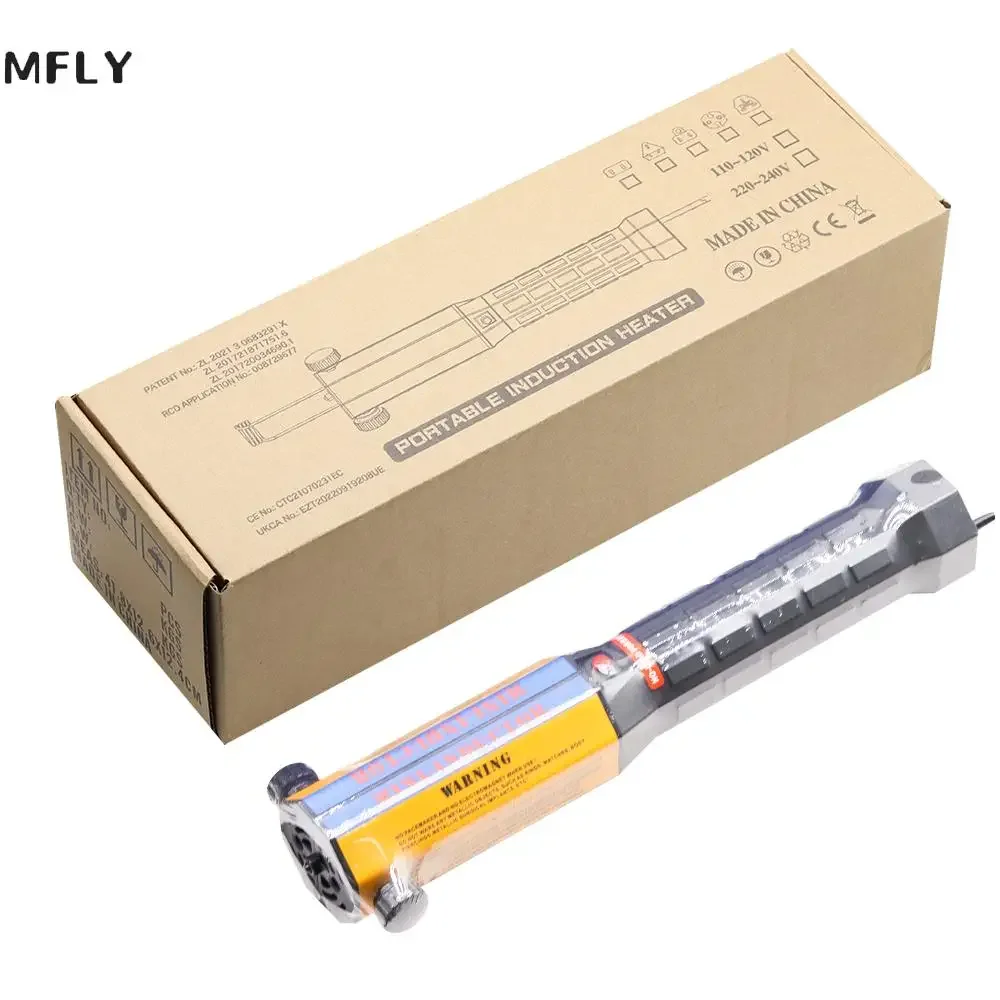 

1000W Magnetic Induction Heater Bolt Remover Car Repair Machine Tool Screw Tool Bolt Heat Remover Tool Kit 8 Coils 110V/220V
