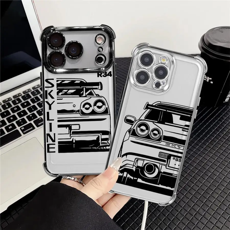 Phone Cover Case for Apple iPhone 17 Pro Max 14 15 Air 16 13 12 Plus 11 XS XR Creative Jdm Dream Car Cool 