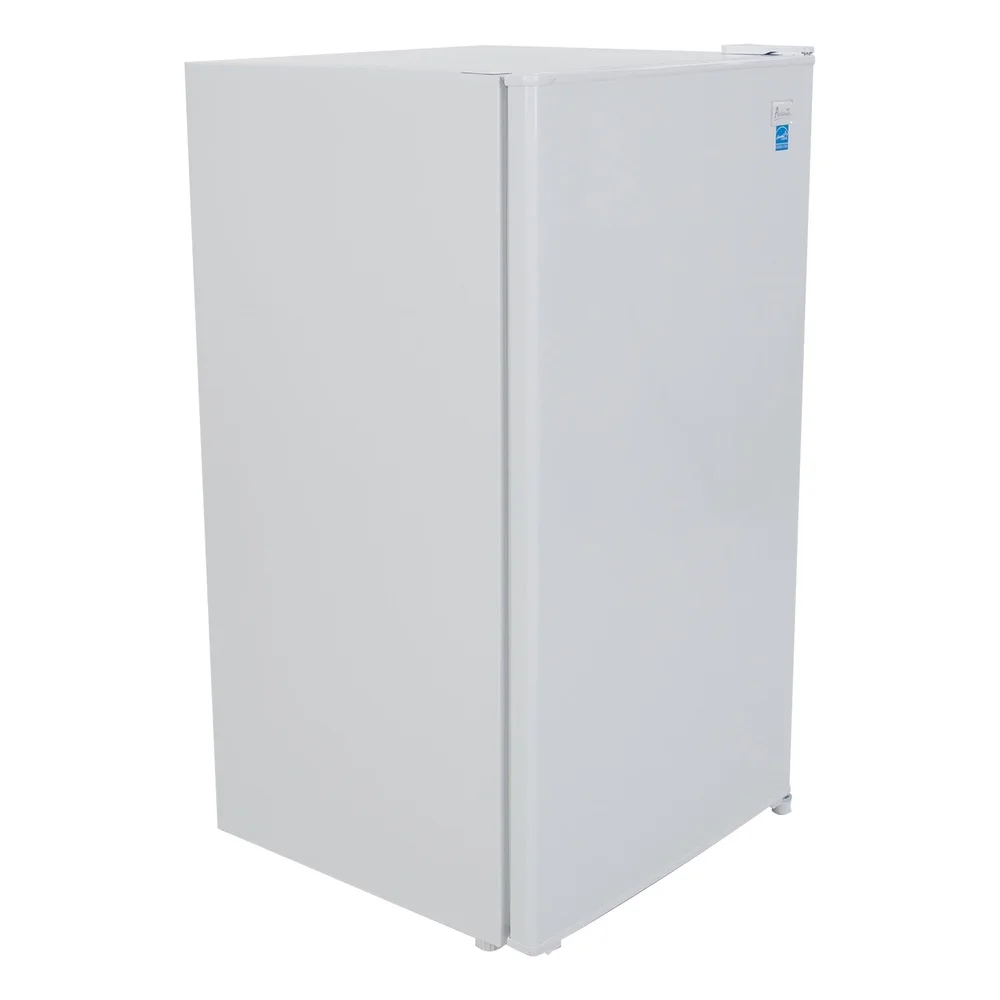 3.3 Cu Ft Compact Refrigerator with Chiller Adjustable Shelves Energy Efficient Reversible Door Ideal Kitchen Dorm Office