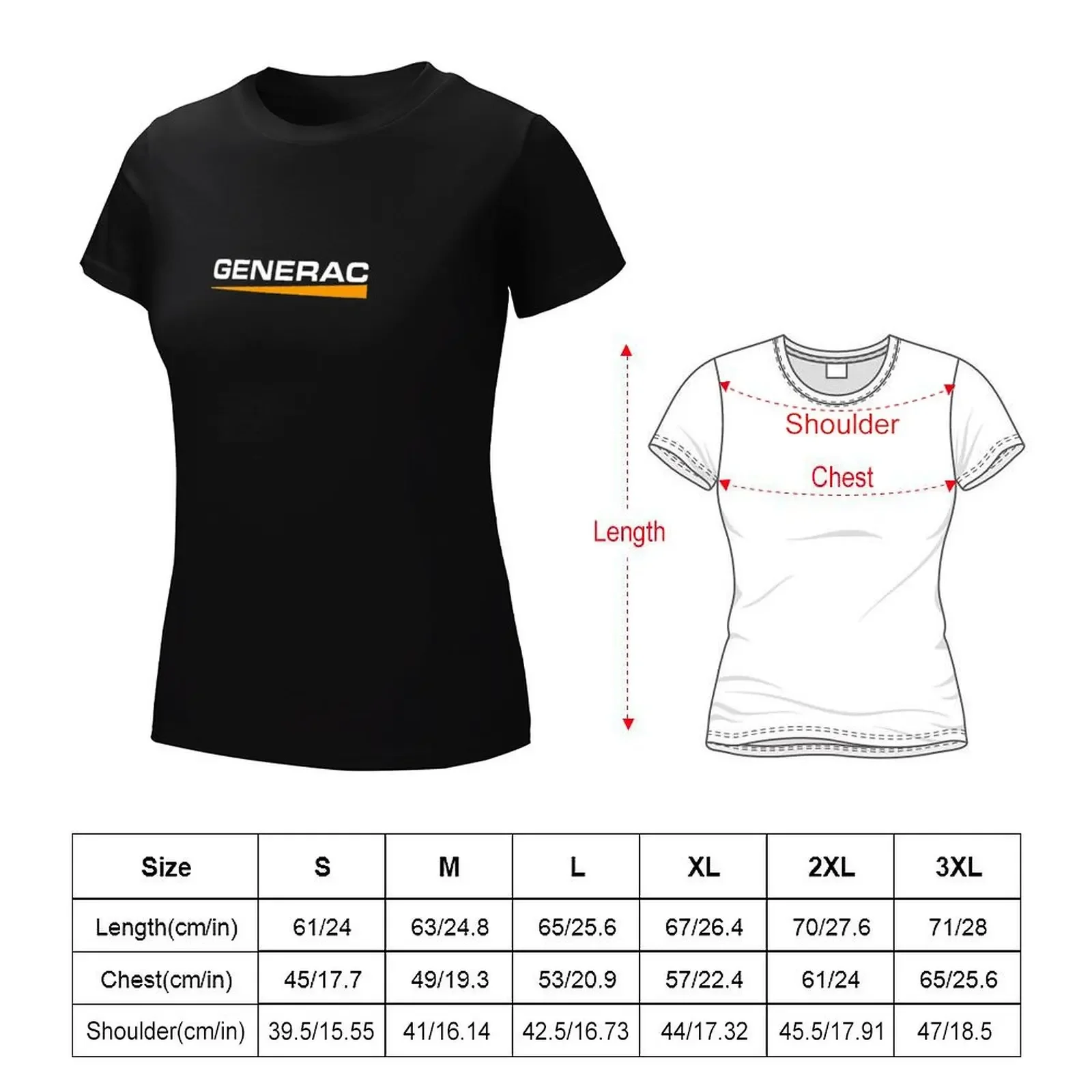 The Simple Article Generac Yellow Line Series Design T-shirt tops summer tops T-shirt Women