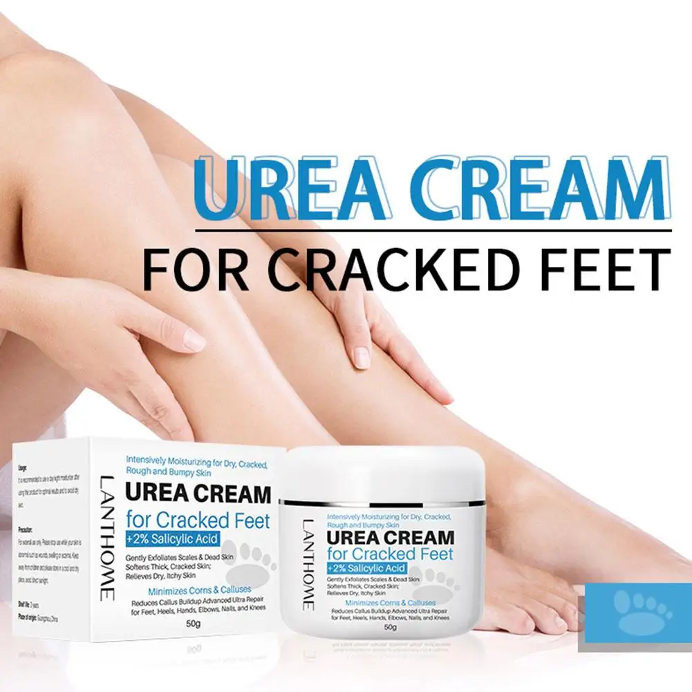 

50g Foot Urea Cream Foot Peeling Spray Scrub Exfoliating Cracked Feet Care Dead Cream Cream Repair Hand Removal Skin Heel W0d9