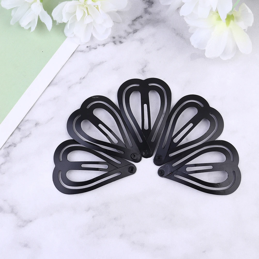 

100 Pcs Hairpin Barrettes Clips Ladies Side Hairpins for Women Water Drop Creative