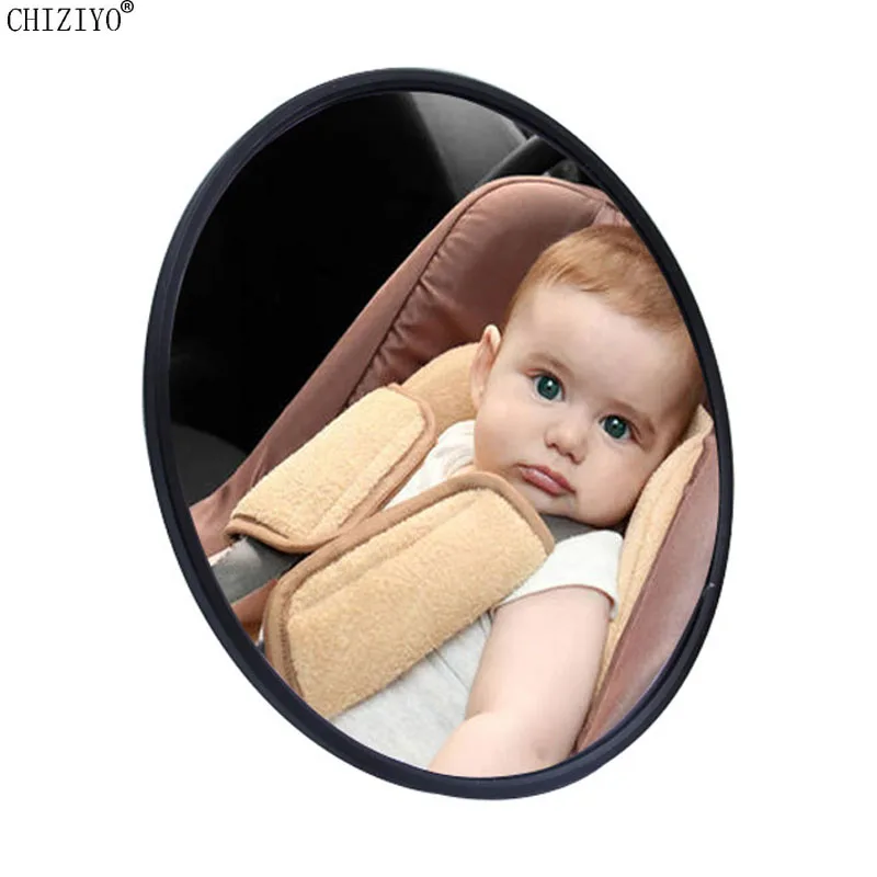 Car Safety View Back Seat Mirror Baby Observation Mirror Children Facing Rear Ward Infant Care Square Safety Kids Monitor