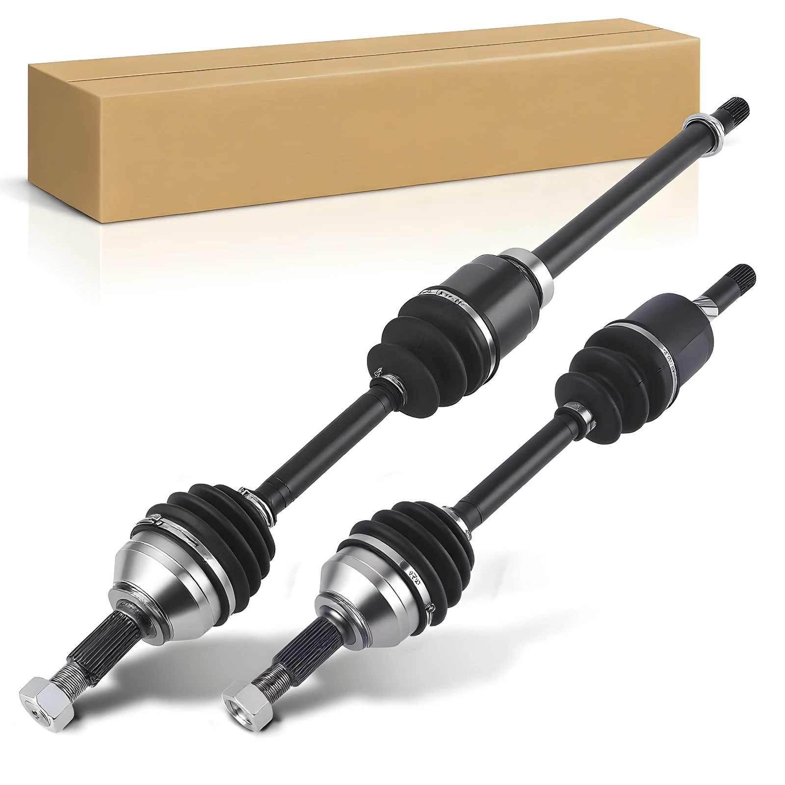 Pair CV Axles Front Left Right For Nissan Rogue 2008-2014 Select 2014-2015 AWD