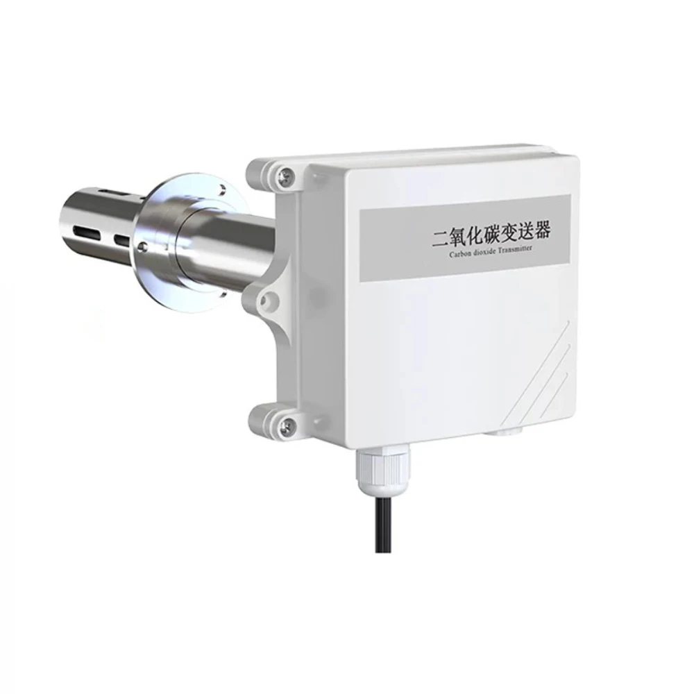 

Duct Type CO2 Sensor – Industrial High Accuracy Carbon Dioxide Transmitter for Air Ducts, RS485 Output, 0-5000PPM