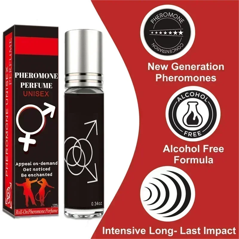 Zestaw olejków perfumowanych z feromonami unisex Przenośne perfumy Długotrwałe stymuluje Flirt Feromone Perfumy dla mężczyzn Przyciągają kobiety