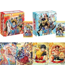 New Anime One Piece Cards Nami Luffy Zoro Shanks SR SSR Collection Card Rare Trading Battle Box Card Game Collectibles Gift Toy