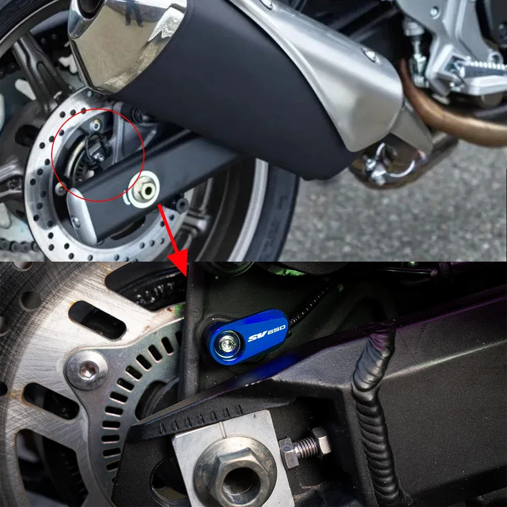 For Suzuki SV650 X/S SV650S SV650x SV 650 1999-2024 2018 2024 2025 Motorcycle Front Rear Wheel ABS Sensor Protection Guard Cover