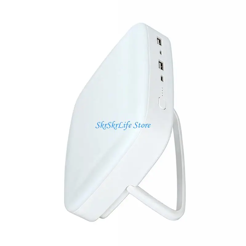E65E None Welding 21700 Power Backup Case External Battery Housing Enclosure 4 Battery Slot for Outdoor Camping and Emergency