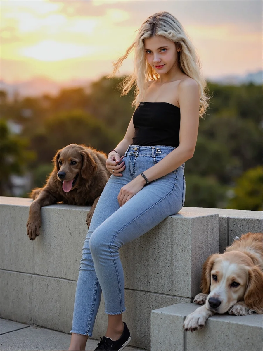 Jean bleu Slim pour femmes, taille haute, motif de fleurs brodées, Denim, jambe évasée, Vintage, décontracté, élégant, Streetwear