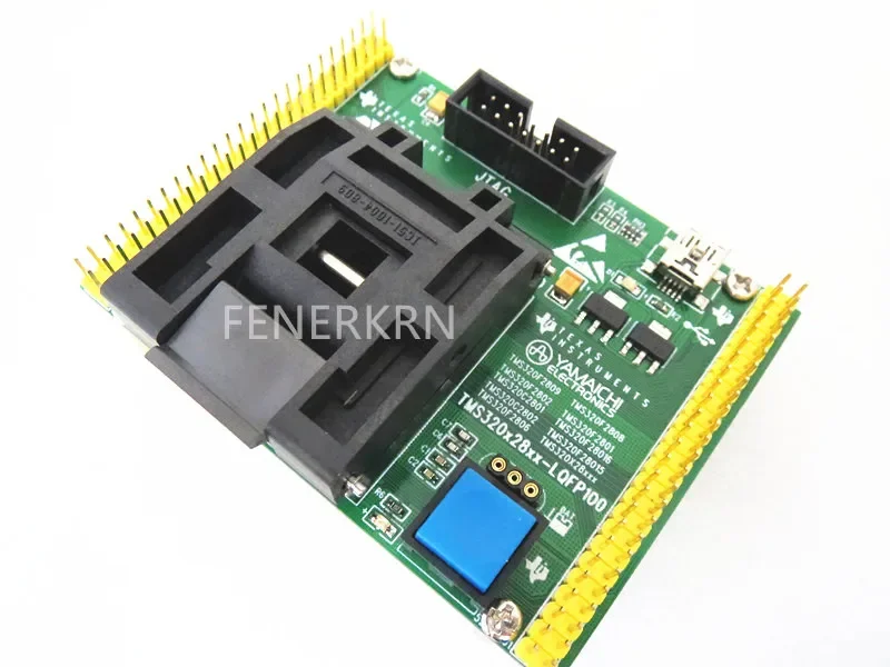 TMS320F2809 TMS320F2808 TMS320F2802 IC テストシート テストソケット テストベンチ