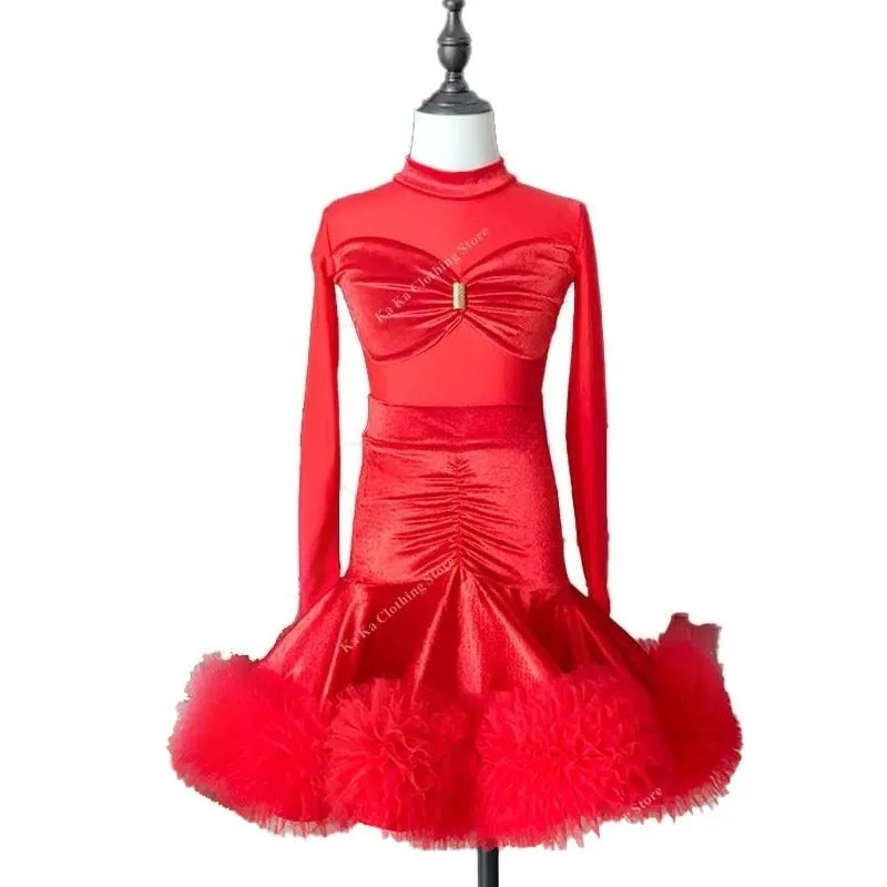 jupe-de-danse-robe-de-danse-de-salon-robes-standard-robe-de-danse-latine-salsa-pour-enfants-robe-d'entrainement-latine-pour-filles-costume-de-danse-pour-filles