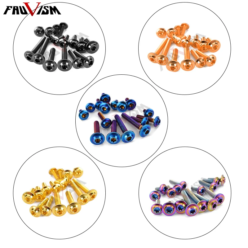 Fairing Bolts Screws Kit Nut Clips for Honda CBR1100RR CBR900RR CBR1100XX CBR400RR   CBR954RR CBR 400RR1100XX 1000RR 954RR 900RR - view 5