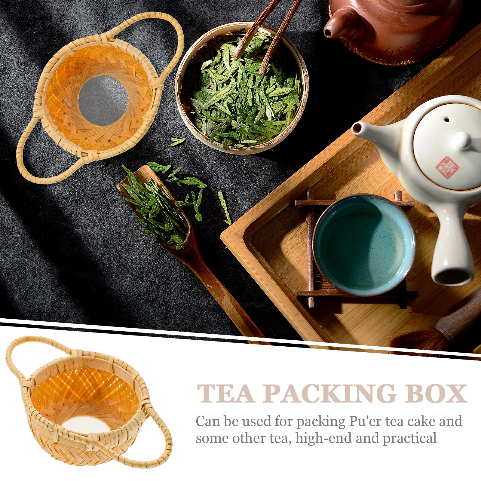 

Rattan Woven Tea Strainer Natural Style Filter for Black Oolong Green Herbal Teas Infuser Rattan Tea Filter