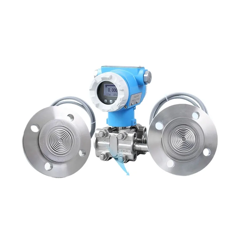 4-20mA+HART Monocrystalline Silicon Flange Liquid Level Transmitter Dual Flange Differential Pressure Liquid Level Transmitter