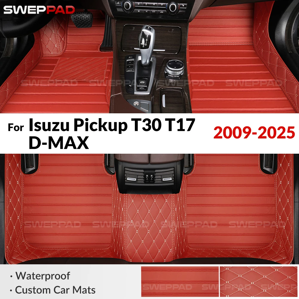 

SWEPPAD для Isuzu Pickup T30 T17 D-MAX 2009-2025 автомобильный напольный коврик на заказ автомобильный ковер чехол аксессуары для интерьера защитные