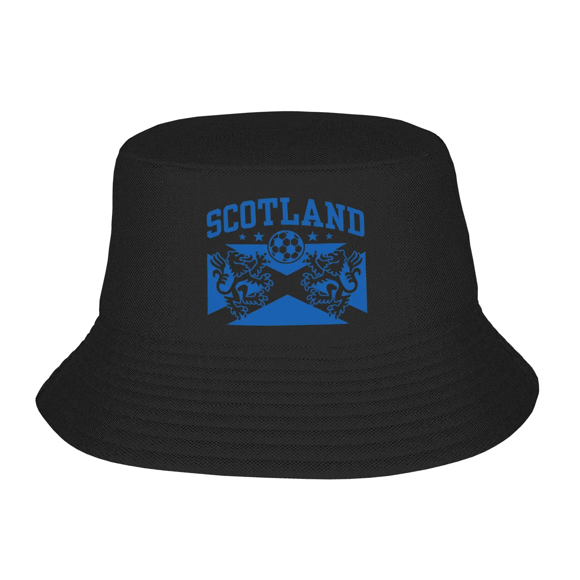 no Scotland No Party Scottish soccer football Bucket Hats Gift For Girl Harajuku  Vocation Caps For Outdoor Lightweight
