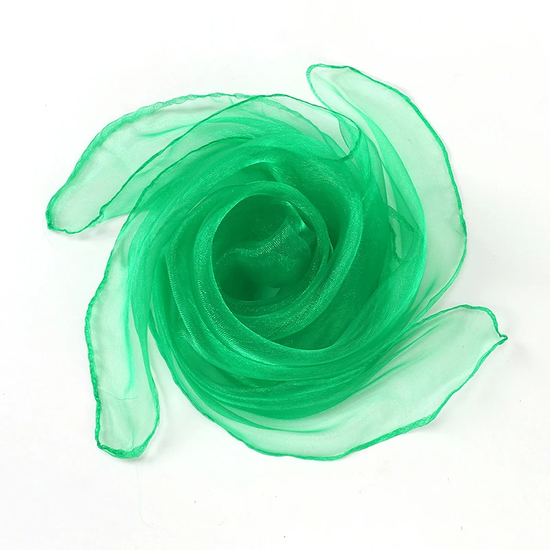 Sechs Farbe Tanz Schals Gymnastik Schal Bunte Kinder Sport Bodybuilding Unterhaltung Leistung Requisiten Transparent TMZ – Detail 10