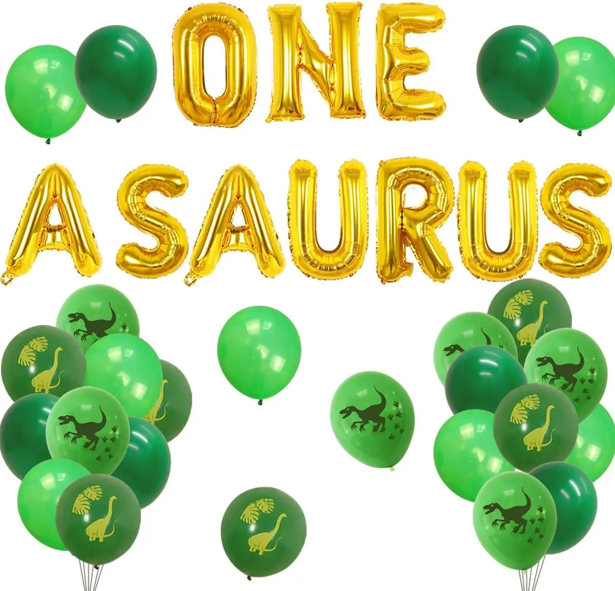 

Sursurprise One A Saurus Dinosaur Party Decorations, Balloons, Banner, Little Dino, Decorations for Boys