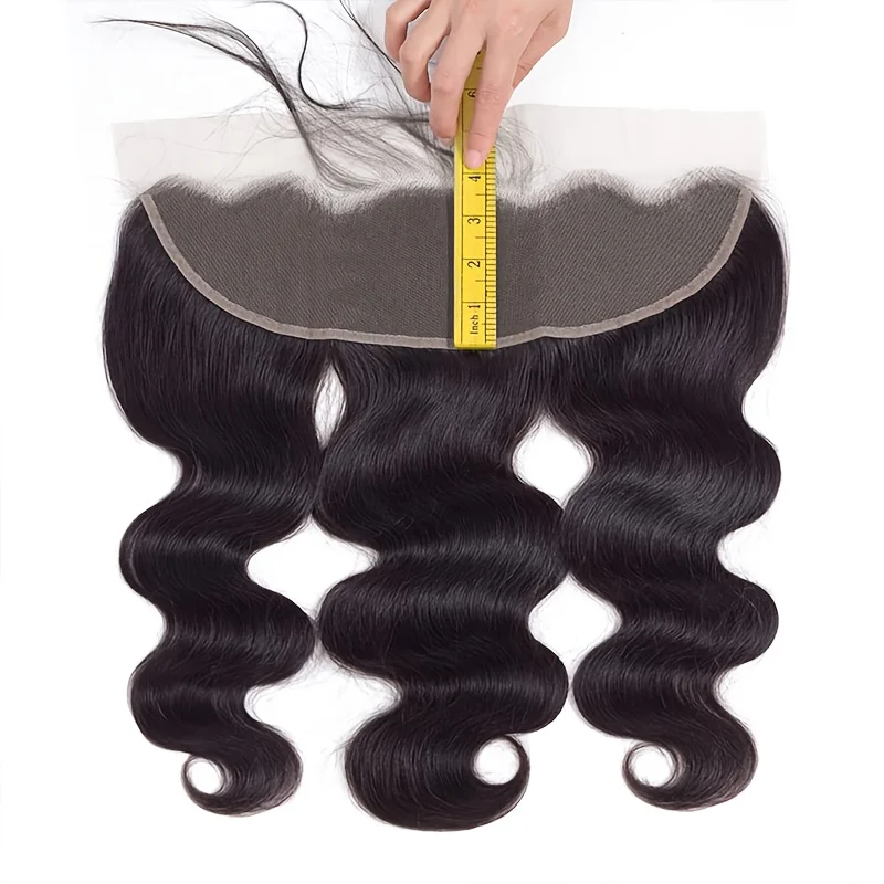 

Объемная волна 13x4, кружевные фронтальные волосы Huaman, 10-24 дюйма, прозрачные кружевные застежки, бразильские волосы Remy Virgin для чернокожих женщин