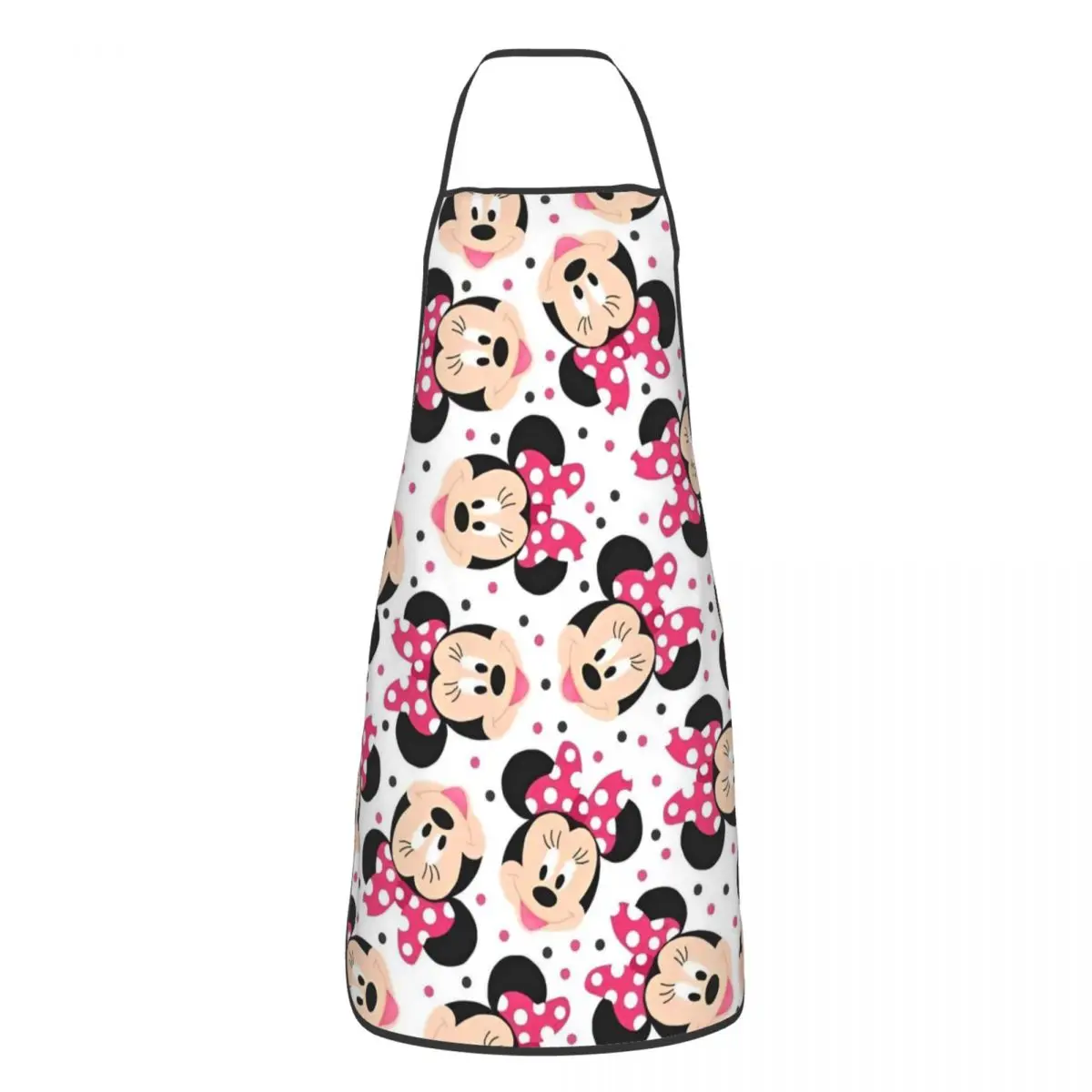 

Фартук с рисунком Минни Маус, домашняя уборка, живопись, нагрудники, кухонный сарафан без рукавов для мужчин и женщин