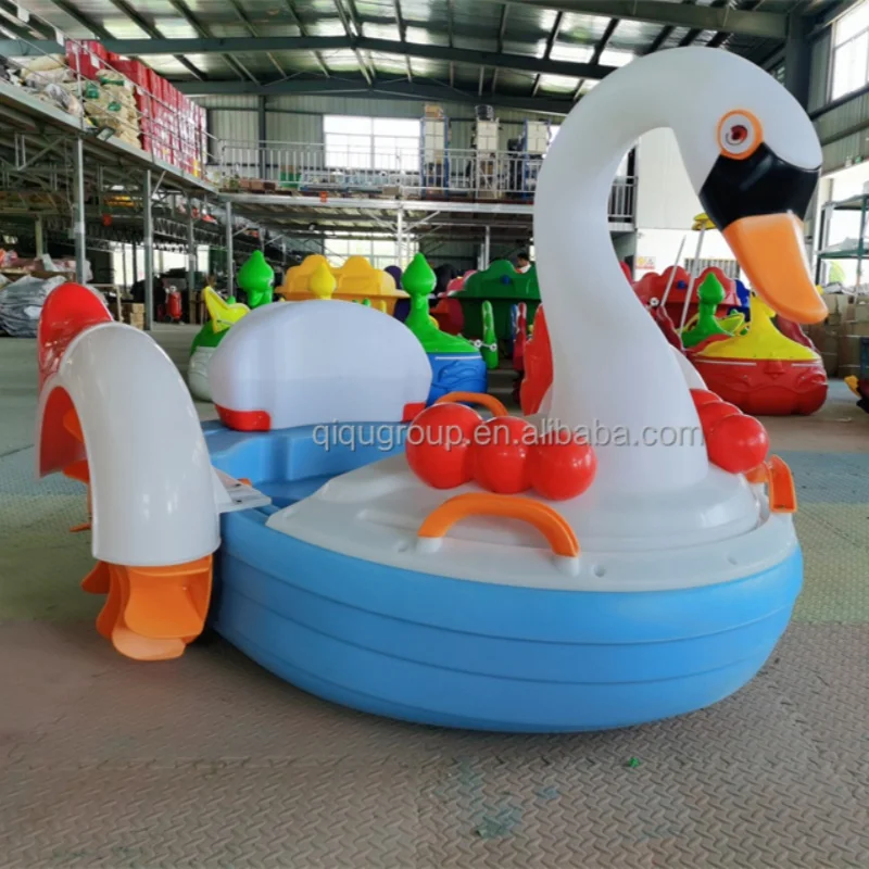 

Summer Holiday Activities Kids Swan Pedal Boat Paddle Boat for Sale