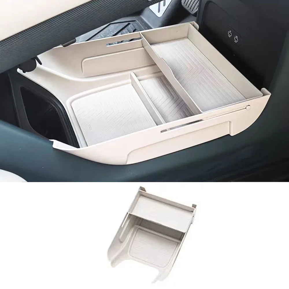 

Fit For Xiaomi YU7 2025 Car Interior Central Control Lower Storage Box Car Armrest Box Sorting Storage Modified Parts