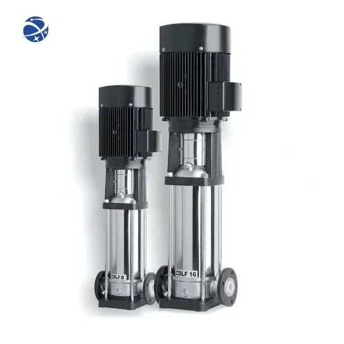 YUNYI Electric Vertical Multi-stage pipeline stainless steel cost vertical multistage centrifugal pump