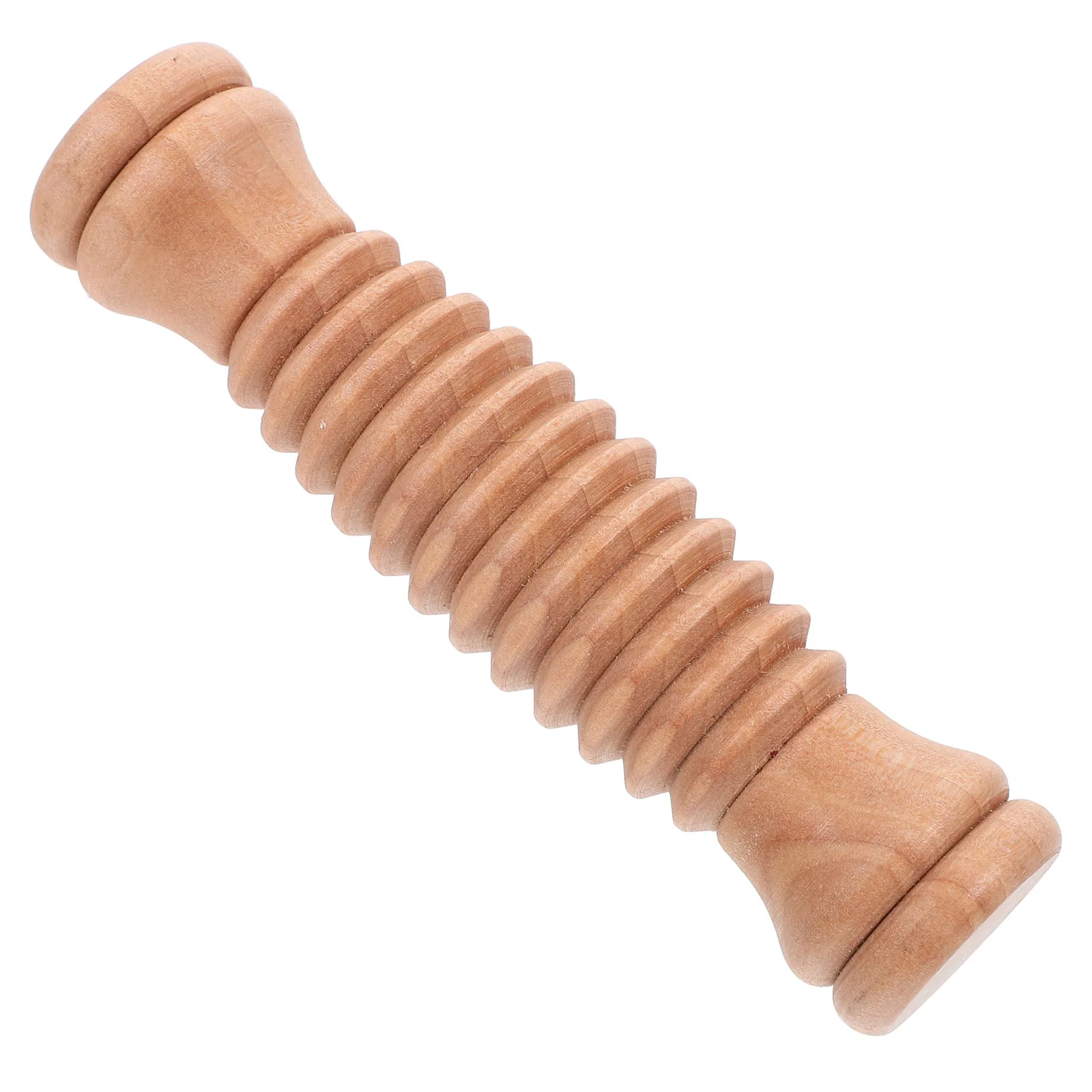 

Деревянный роликовый массажер для ног, многофункциональный инструмент для тела, для массажа талии, бедер, ног, живота, меридианов