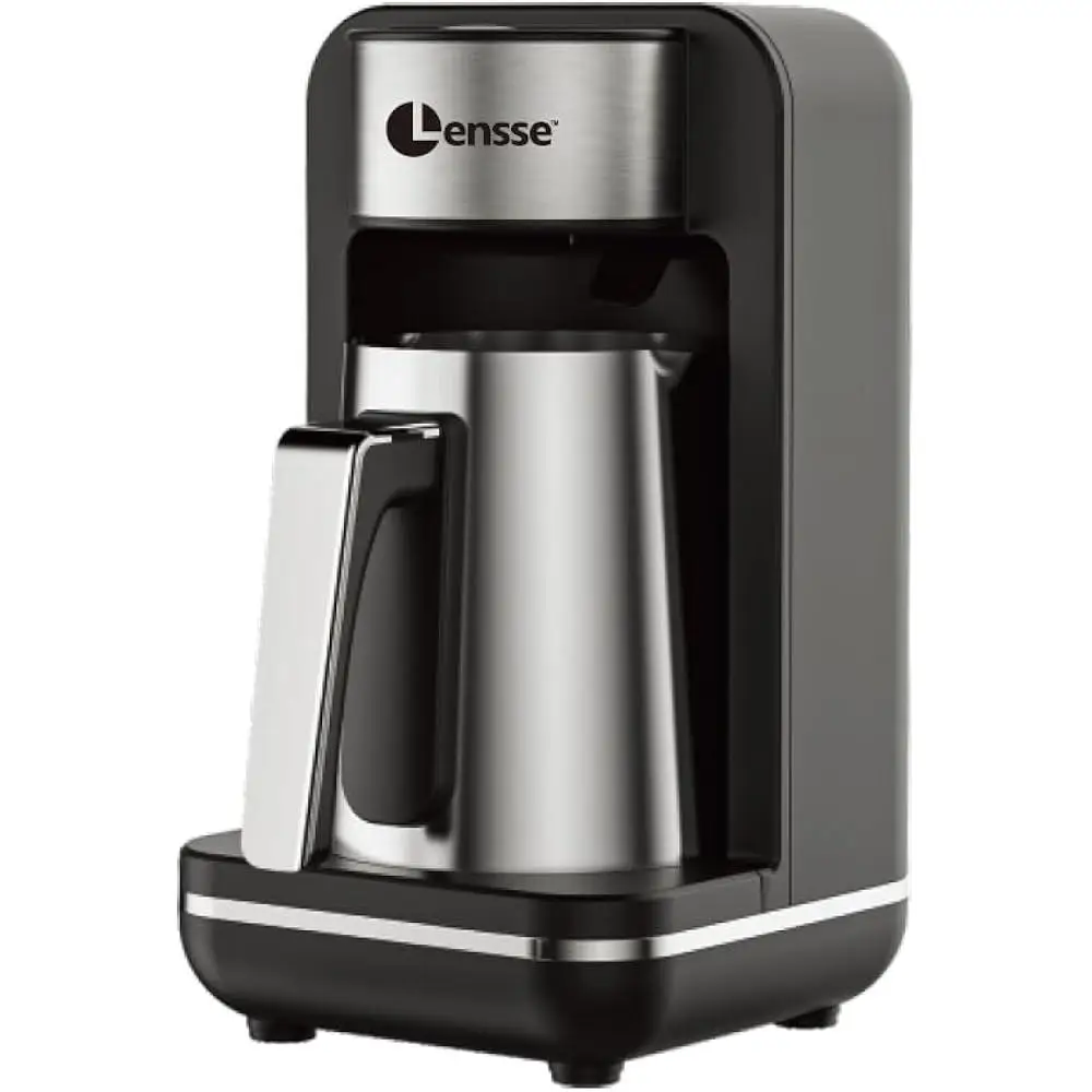 Турецкая кофеварка, 120 В, автоматическая заваривающая машина, от 1 до 4 чашек, традиционный кофе с двойной пеной, легко очищаемая, с управлением одним касанием