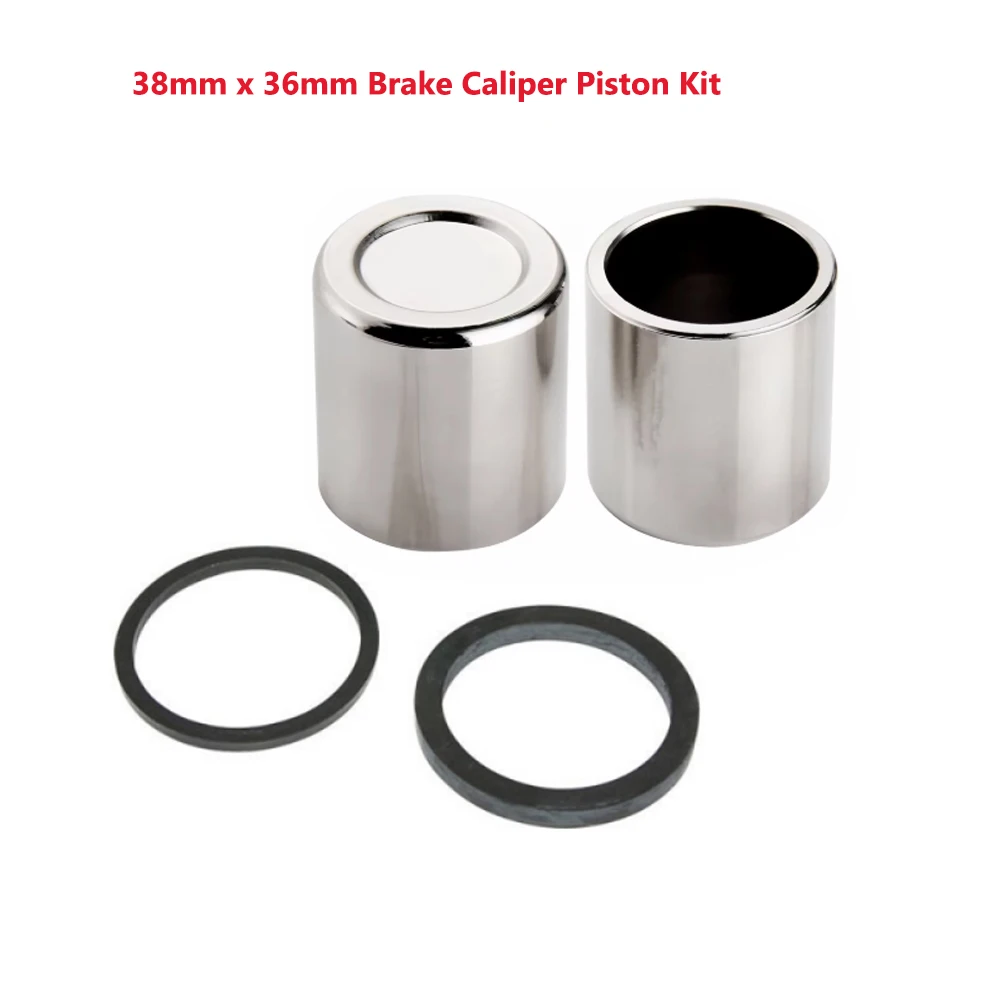 Kit de Pistón para Caliper de Freno 38mm x 36mm (pistón + sellos + guardapolvo) para Yamaha 4W1-W0057-00 4X8-W0057-00 2JK-W0057-00 Motocicleta/Auto