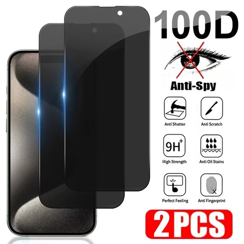 

2PCS Anti Spy Glass For Xiaomi Poco M5 M4 Pro 4G M5S M3 Pro X5 Pro 5G X4 GT X3 NFC F4 F3 F2 C40 C65 C31 Privacy Screen Protector