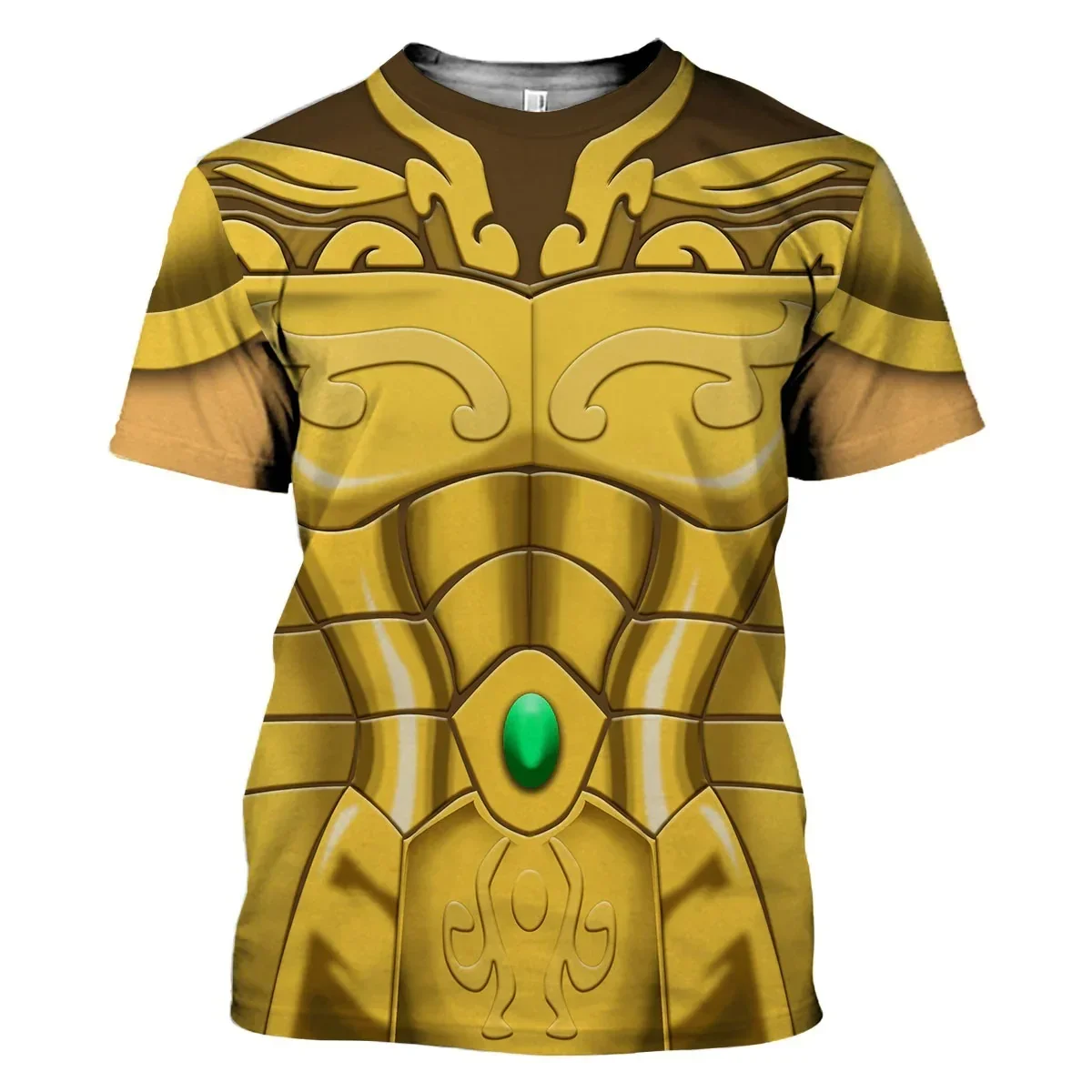 New Trendy Anime Saint Seiya 3D Printed Children T-shirt Summer Men Women Manga Cosplay Clothing Harajuku Short Sleeved Tees Top